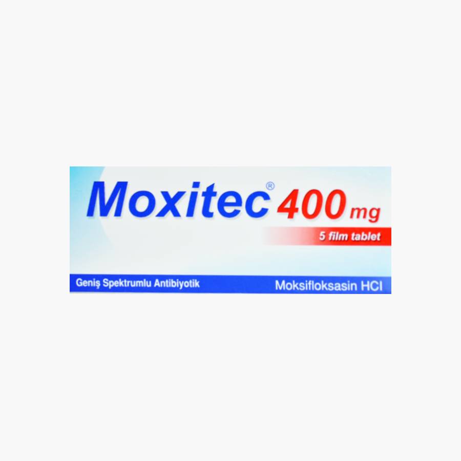 Moxitec 400 Mg 5 Film Tablet 1 Moxitec 400 Mg 5 Film Tablet 23439