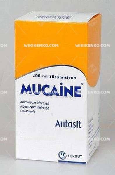 Mucaine 200 Ml Süspansiyon 1 Mucaine 200 Ml Suspansiyon 32175