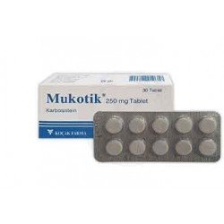 Mukotik 250 Mg 30 Tablet 1 Mukotik 250 Mg 30 Tablet 32212