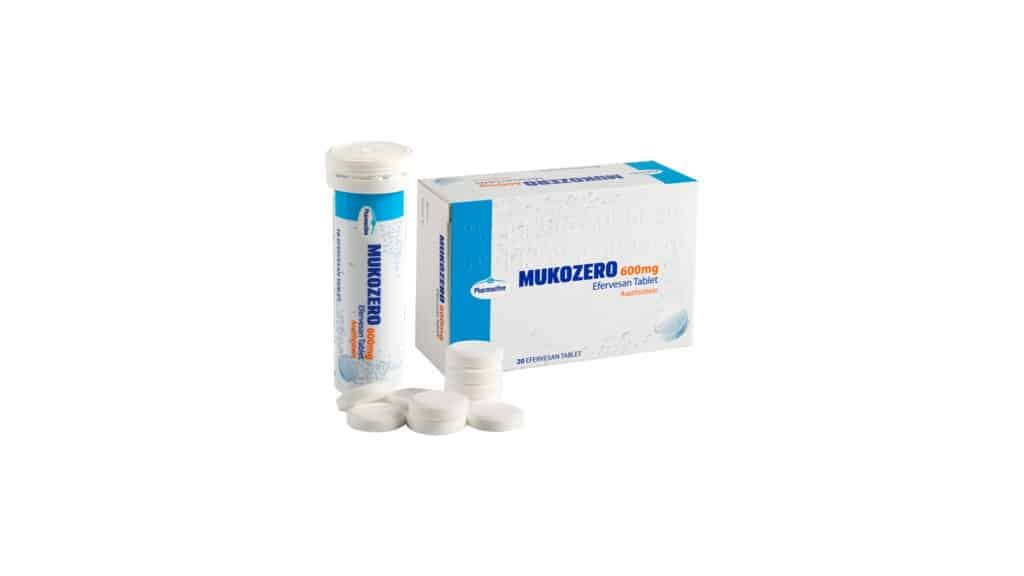 Mukozero 600 Mg 20 Efervesan Tablet 23466
