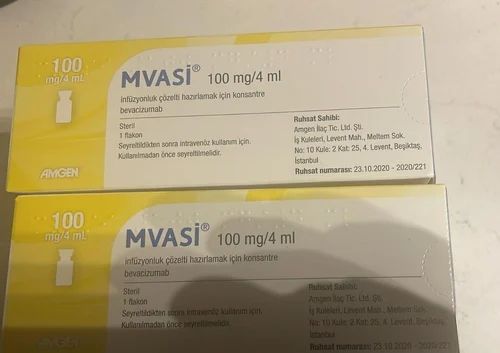 Mvasi 100 Mg/4 Ml İnfüzyonluk Çözelti Hazırlamak İçin Konsantre (1Flakon) 1 Mvasi 100 Mg 4 Ml Infuzyonluk Cozelti Hazirlamak Icin Konsantre 1Flakon 23498