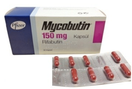 Mycobutin 150 Mg 30 Kapsul 23502