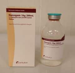 Nanogam 10G/100 Ml Infuzyonluk Cozelti Iceren Flakon (1 Flakon) 1 Nanogam 10G 100 Ml Infuzyonluk Cozelti Iceren Flakon 1 Flakon 23522
