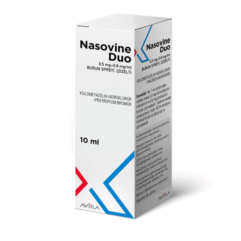 Nasovine Duo 05 Mg 06 Mg Ml Burun Spreyi Cozelti 23535