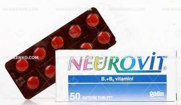 Neurovit 50 Enterik Tablet 1 Neurovit 50 Enterik Tablet 32432