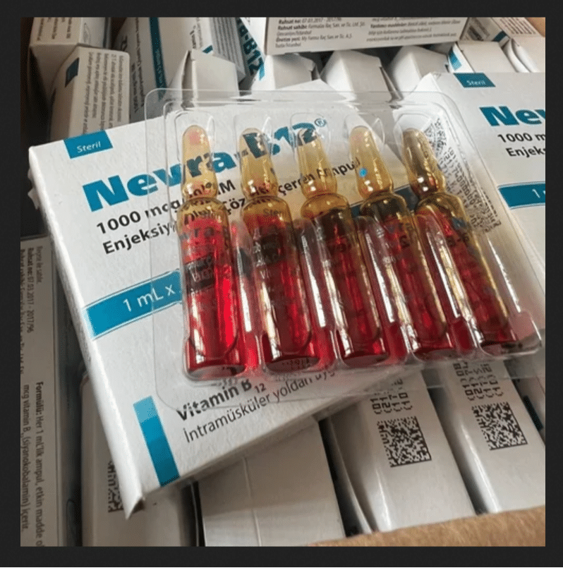 Nevra-B12 1000 Mcg/Ml 5 Ampul 1 Nevra B12 1000 Mcg Ml 5 Ampul 23755
