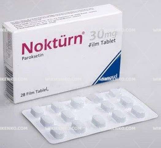Nokturn 30 Mg 28 Film Tablet 32539