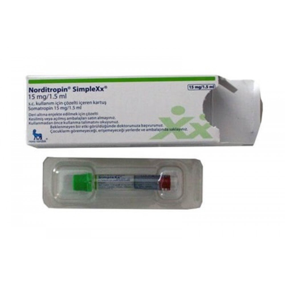 Norditropin Simplex 15 Mg /1,5 Ml 1 Penfill Kartuş 1 Norditropin Simplex 15 Mg 15 Ml 1 Penfill Kartus 32563