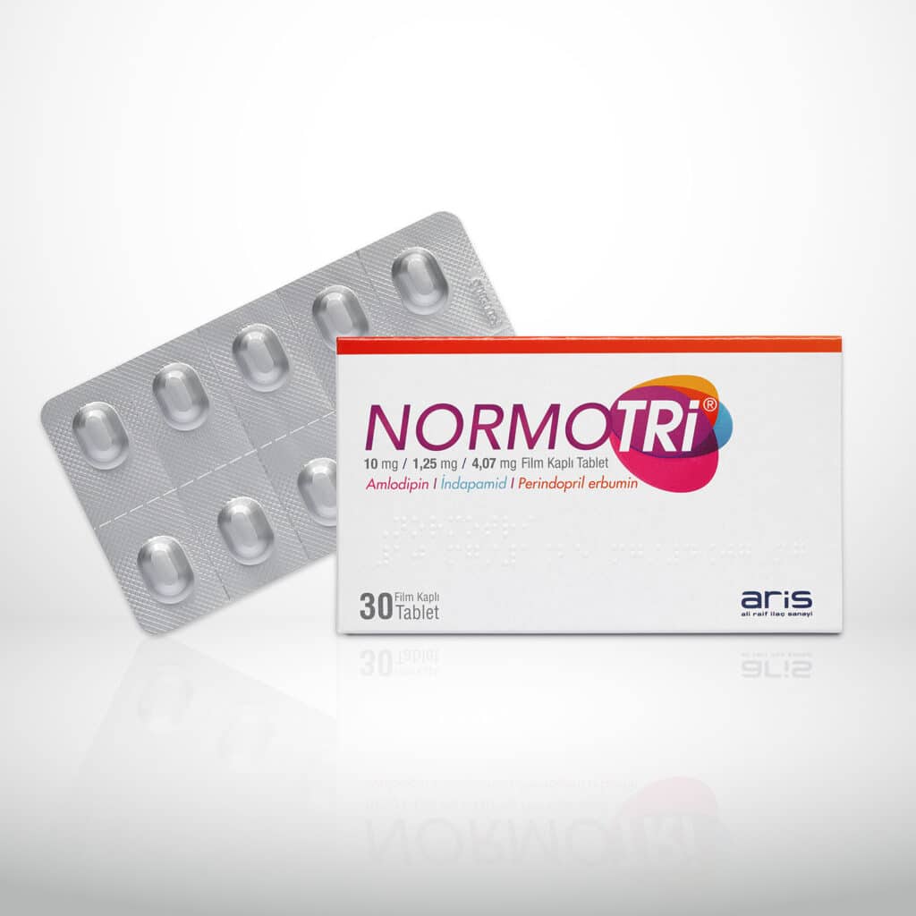 Normotri 10 Mg/1,25 Mg/4,07 Mg Film Kapli Tablet (30 Tablet) 1 Normotri 10 Mg 125 Mg 407 Mg Film Kapli Tablet 30 Tablet 23839