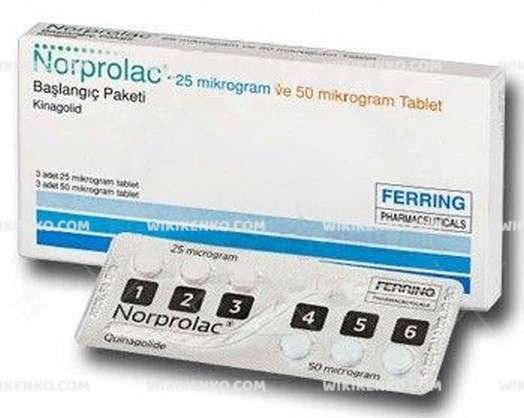 Norprolac 25 Mcg/50 Mcg Tablet İçeren Başlangıç Paketi 6 Tablet 1 Norprolac 25 Mcg 50 Mcg Tablet Iceren Baslangic Paketi 6 Tablet 32580