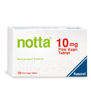 Notta 10 Mg 28 Film Tablet 1 Notta 10 Mg 28 Film Tablet 32592