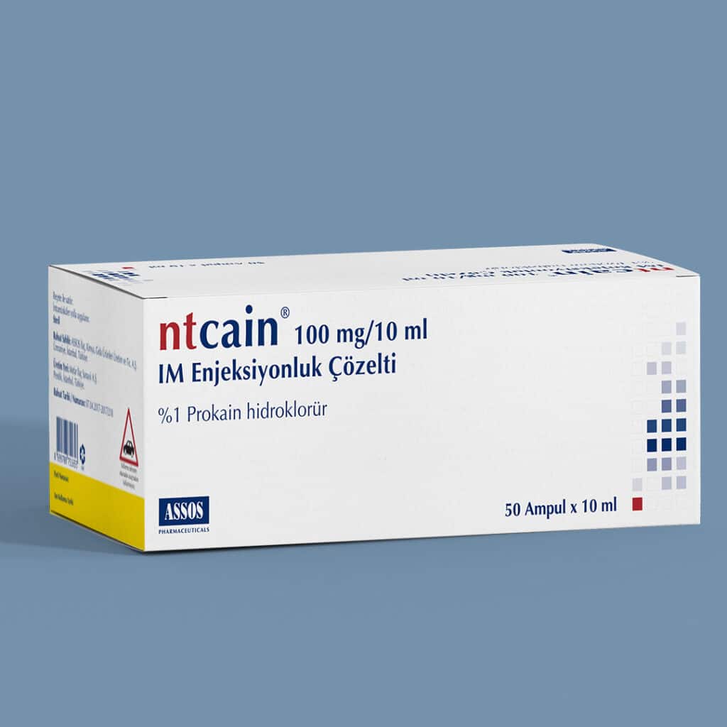 Ntcain 100 Mg/10Ml Im Ampul(50 Ampul) 1 Ntcain 100 Mg 10Ml Im Ampul50 Ampul 23908