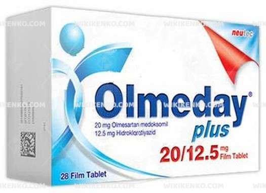 Olmeday Plus 20 125 Mg 28 Film Tablet 23987