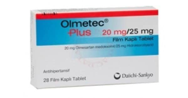 Olmetec Plus 20 Mg 125 Mg 28 Film Kapli Tablet 23991