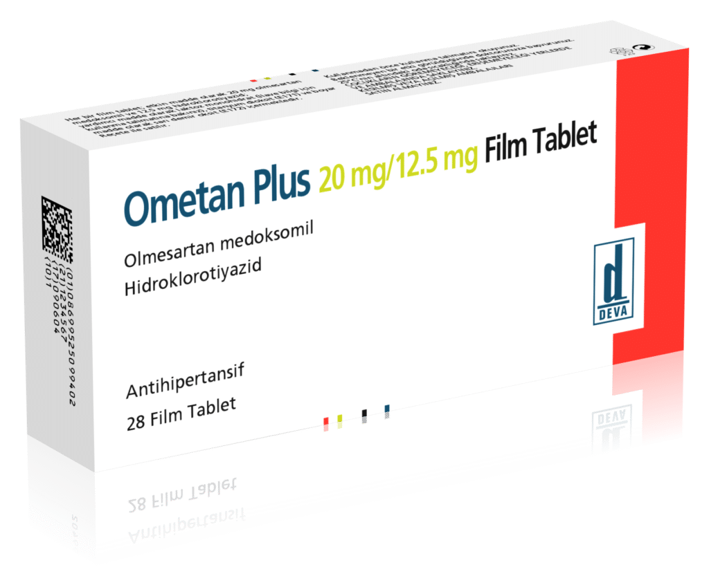 Ometan Plus 20 Mg 125 Mg 28 Film Kapli Tablet 32833