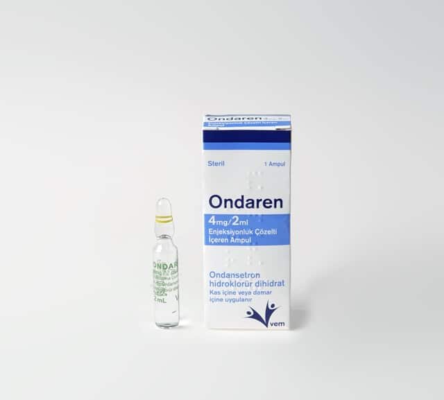 Ondaren 4 Mg/2 Ml Iv Enjeksiyonluk Çözelti İçeren Ampul 1 Ondaren 4 Mg 2Ml Iv Enjeksiyonluk Cozelti Iceren Ampul 24034