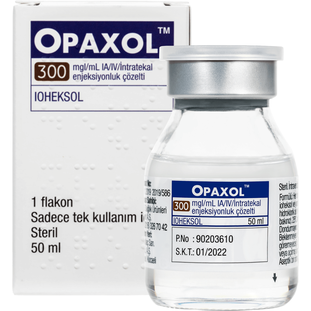 Opaxol 300 Mg I/Ml Ia/Iv/Intratekal Enjeksiyonluk Çözelti (1X50 Ml) 1 Opaxol 300 Mg I Ml Ia Iv Intratekal Enjeksiyonluk Cozelti 1X50Ml 24047