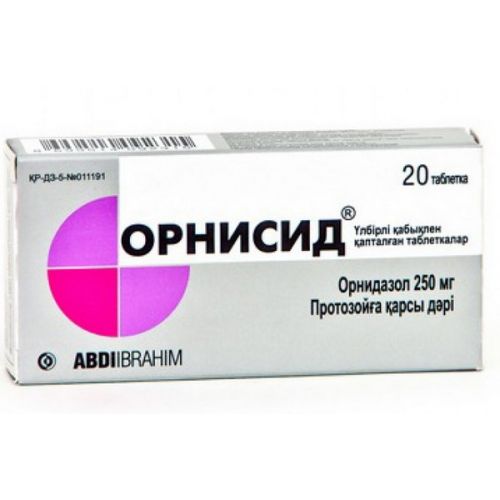 Ornisid 250 Mg 20 Film Tablet 1 Ornisid 250 Mg 20 Film Tablet 24071