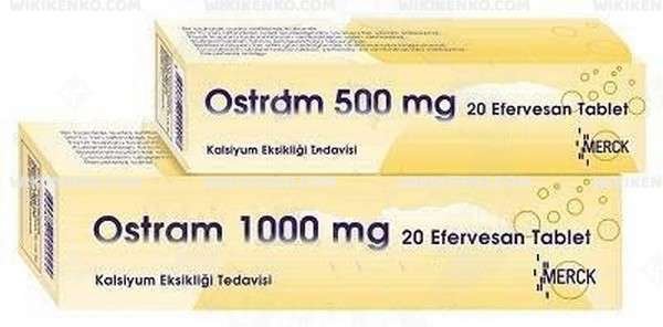 Ostram 1000 Mg 20 Efervesan Tablet 1 Ostram 1000 Mg 20 Efervesan Tablet 33013