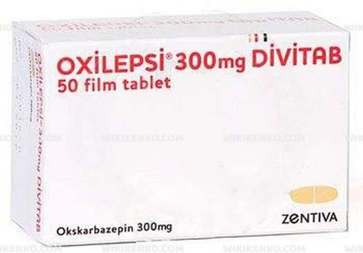 Oxilepsi 300 Mg Divitab 50 Film Tablet 33059