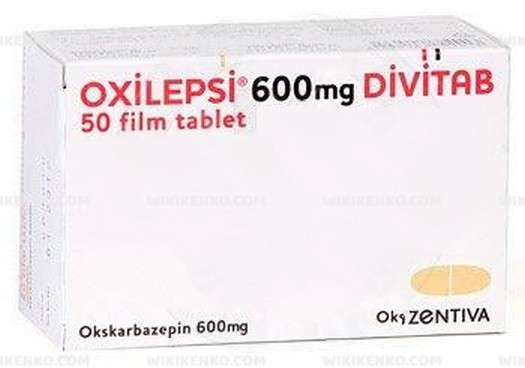 Oxilepsi 600 Mg Divitab 50 Film Tablet 1 Oxilepsi 600 Mg Divitab 50 Film Tablet 33060