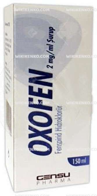 Oxofen 2 Mg Ml 150 Ml Surup 33064