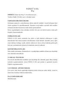 Painex 10 40 G Jel 33100