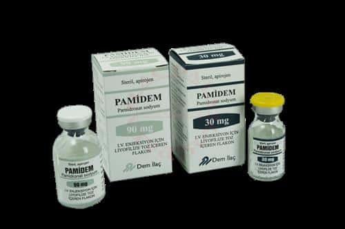 Pamidem 30 Mg Iv Enjeksiyon İçin Liyofilize Toz İçeren 1 Flakon 1 Pamidem 30 Mg Iv Enjeksiyon Icin Liyofilize Toz Iceren 1 Flakon 33109