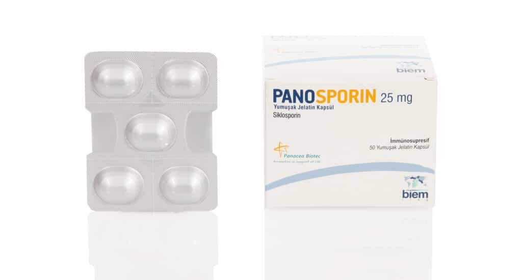 Panosporin 25 Mg 50 Yumusak Jelatin Kapsul 33133
