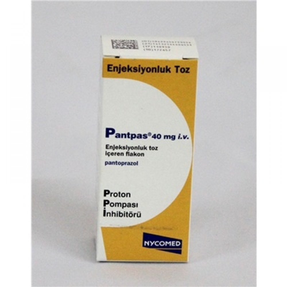 Pantpas 40 Mg 1 Flakon 1 Pantpas 40 Mg 1 Flakon 33142
