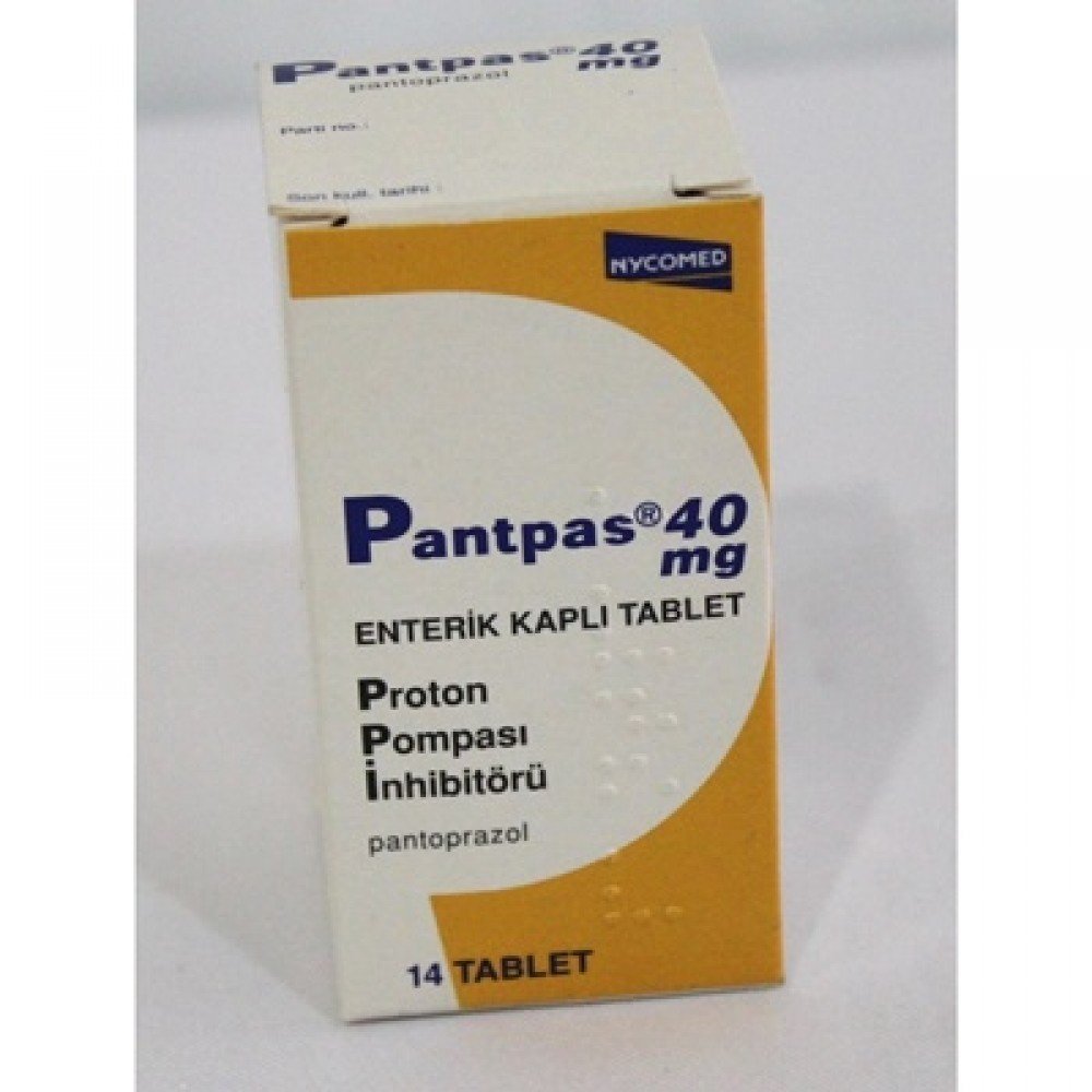 Pantpas 40 Mg 14 Tablet 33143