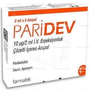 Paridev 10 Mcg 2 Ml Iv Enjeksiyonluk Cozelti Iceren Ampul 2 Ml 5 Ampul 24203