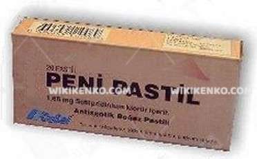 Penipastil 1,66 Mg 20 Pastil 1 Penipastil 166 Mg 20 Pastil 33296