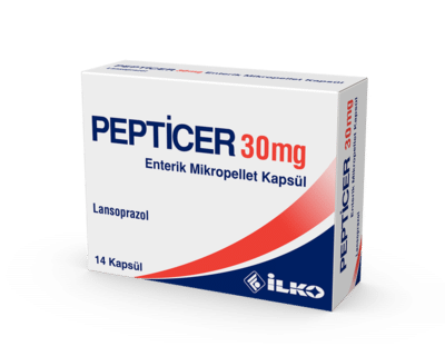 Pepticer 30 Mg 14 Enterik Mikropellet Kapsül 1 Pepticer 30 Mg 14 Enterik Mikropellet Kapsul 33318