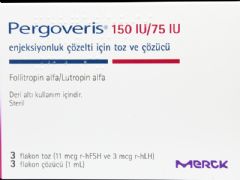 Pergoveris 150 Iu/75 Iu Enjeksiyonluk Cozelti İci̇n Toz Ve Cozucu (3 Flakon) 1 Pergoveris 150 Iu 75 Iu Enjeksiyonluk Cozelti Icin Toz Ve Cozucu 3 Flakon 24323