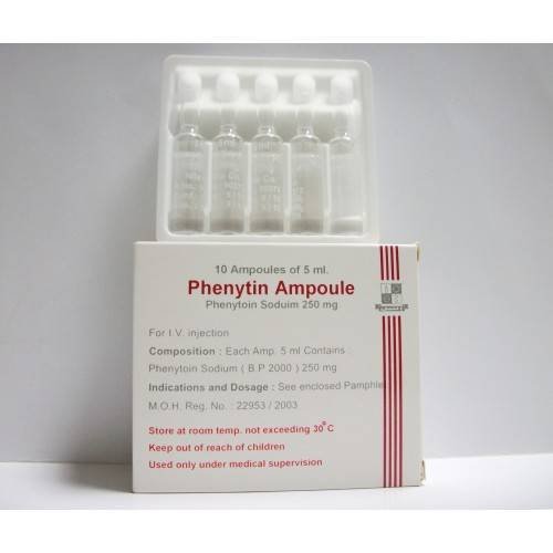 Phenytoin Antigen 250 Mg/5 Ml 10 Ampul 1 Phenytoin Antigen 250Mg 5 Ml 10 Ampul 33348