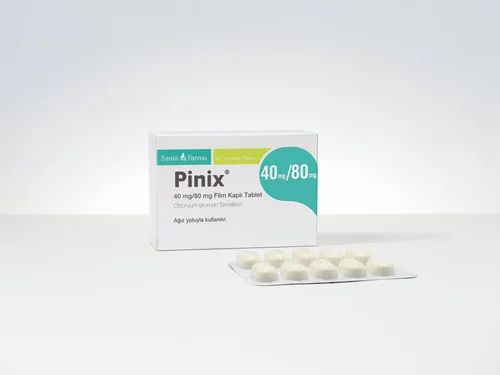 Pinix 40 Mg / 80 Mg Film Kapli Tablet (30 Tablet) 1 Pinix 40 Mg 80 Mg Film Kapli Tablet 30 Tablet 24422