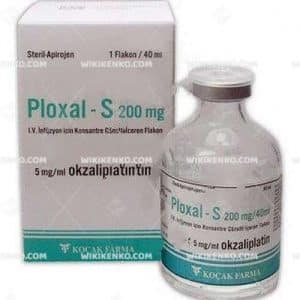 Ploxal-S 200 Mg/40 Ml Iv Inf. Icin Konsantre Coz. Iceren Flakon 1 Ploxal S 200 Mg 40 Ml Iv Inf. Icin Konsantre Coz. Iceren Flakon 24482