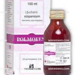 Polmofen Pediatrik 120 Mg 100 Ml Süspansiyon 1 Polmofen Pediatrik 120 Mg 100 Ml Suspansiyon 33507