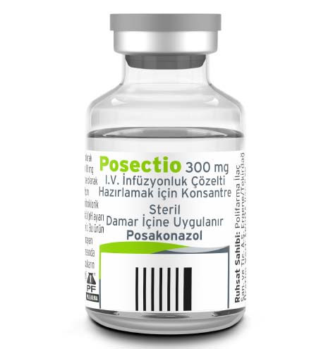 Posectio 300 Mg I.v. Infuzyonluk Cozelti Hazirlamak Icin Konsantre 1 Flakon 33512