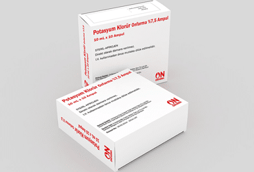 Potasyum Klorur %22,5 Biosel 10 Mlx100 Ampul 1 Potasyum Klorur 5 Biosel 10 Mlx100 Ampul 33519