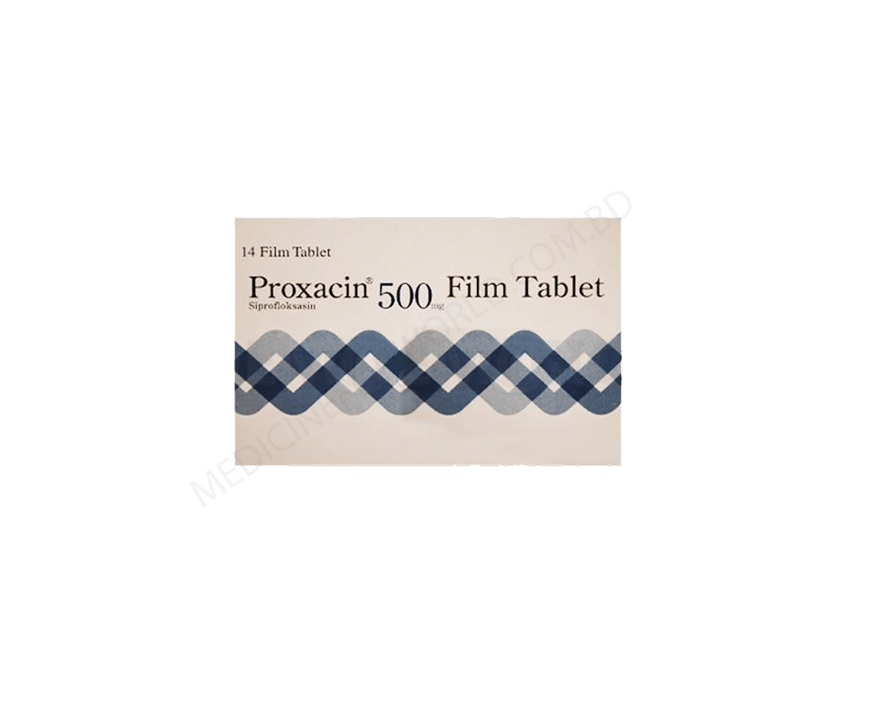Proxacin 500 Mg 14 Film Tablet 33727