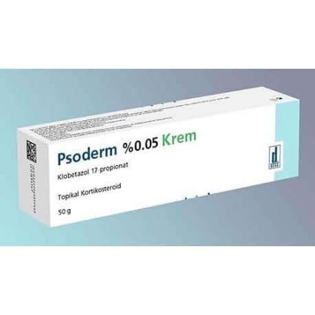 Psoderm % 0,05 50 Gr Merhem 1 Psoderm 005 50 Gr Merhem 24840