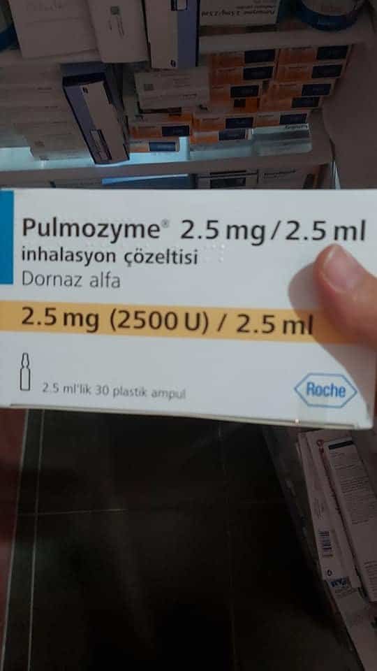 Pulmozyme 2,5 Mg 30 Ampul 1 Pulmozyme 25 Mg 30 Ampul 24865