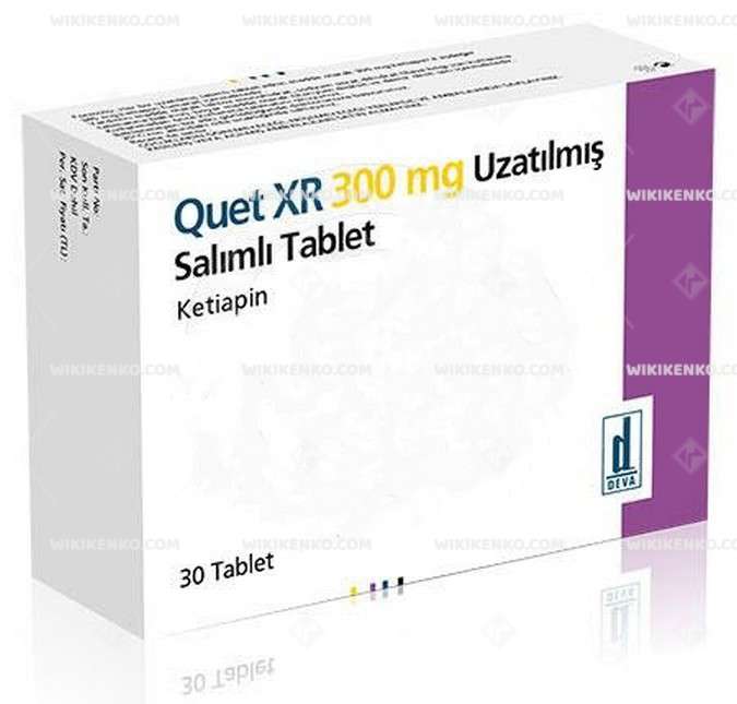 Quet Xr 300 Mg Uzatilmis Salimli 30 Tablet 1 Quet Xr 300 Mg Uzatilmis Salimli 30 Tablet 24894
