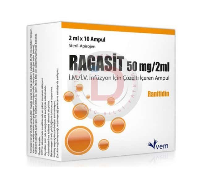 Ragasit 50 Mg/2 Ml Im/Iv İnfüzyon İçin Çözelti İçeren 10 Ampul 1 Ragasit 50 Mg 2 Ml Im Iv Infuzyon Icin Cozelti Iceren 10 Ampul 33800