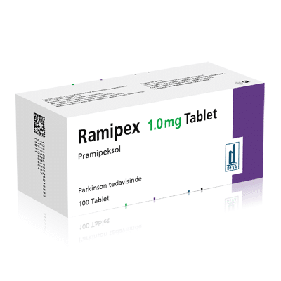 Ramipex 1 Mg 100 Tablet 24911