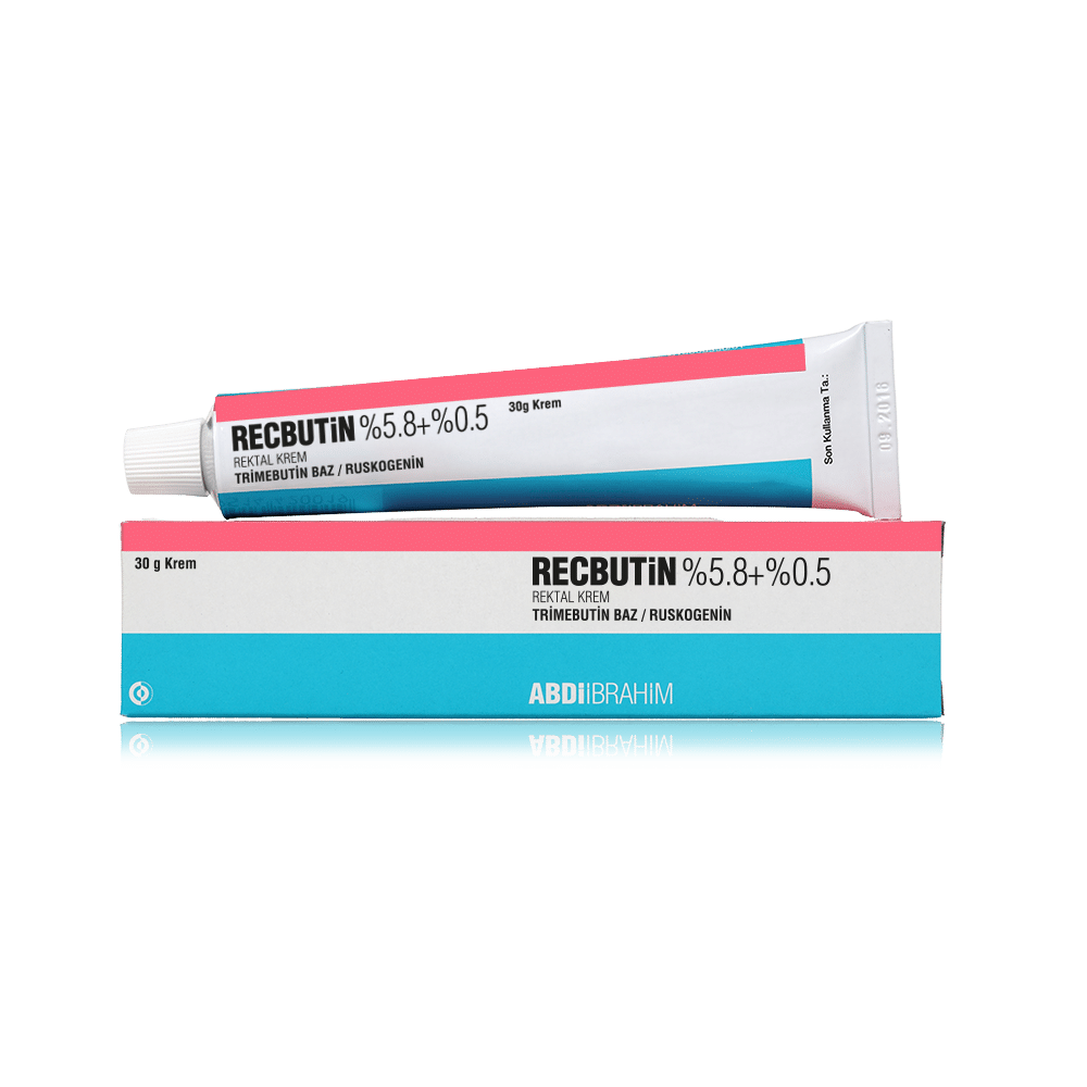 Recbutin Rectal Krem 30 G 1 Recbutin Rectal Krem 30 G 24939
