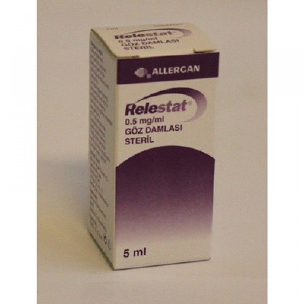 Relestat 0.5Mg/Ml Goz Damlasi 1 Relestat 0.5Mg Ml Goz Damlasi 24980
