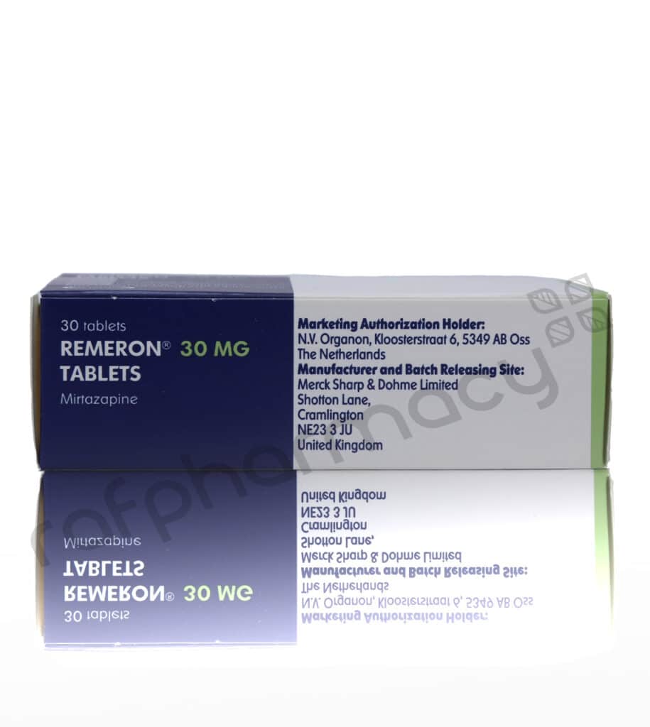 Remeron 30 Mg 14 Film Tablet 1 Remeron 30 Mg 14 Film Tablet 24992